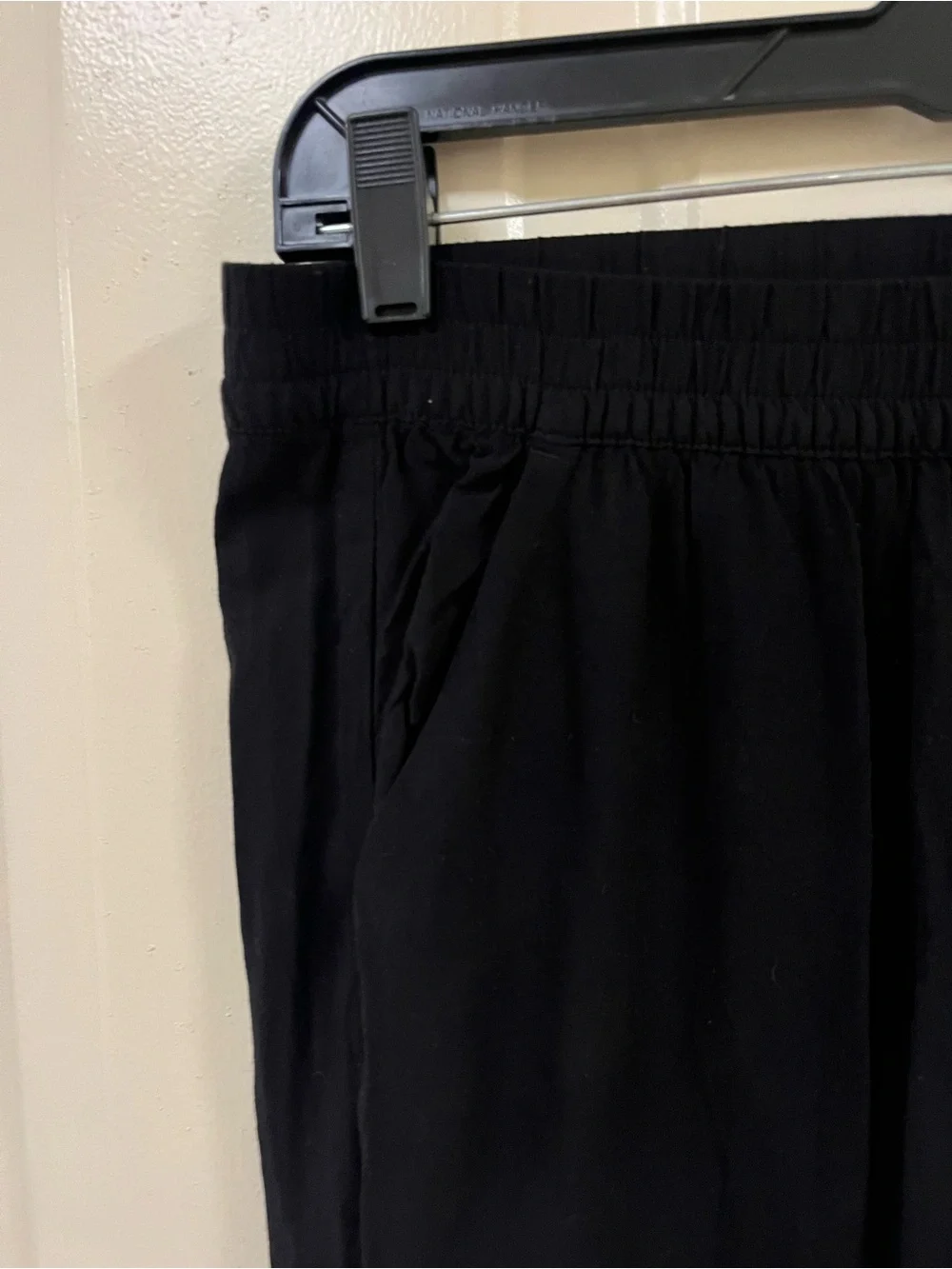 H&M Black Women's Elastic Waist Track Pants